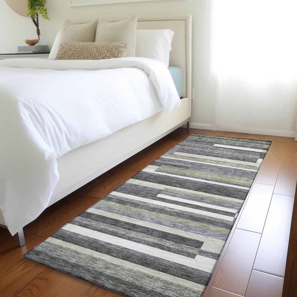 Chantille ACN766 Gray 2'3" x 7'6" Rug. Picture 5