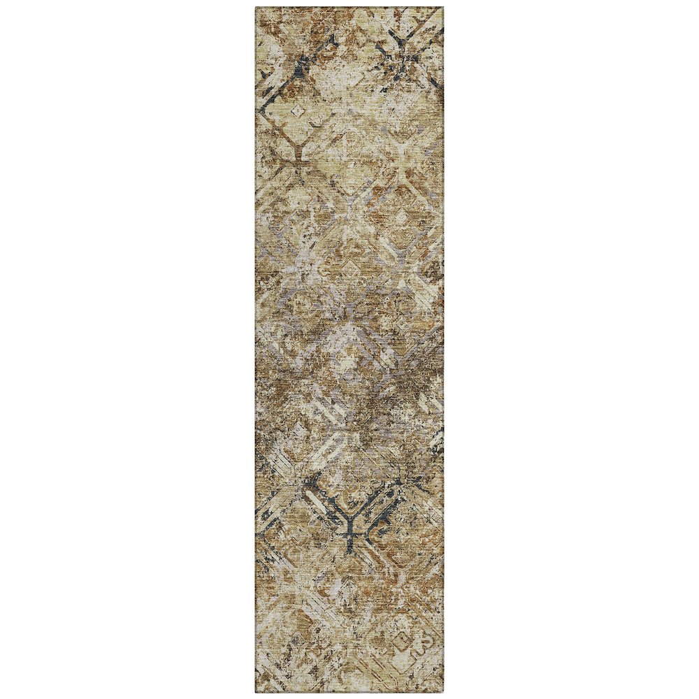 Chantille ACN768 Brown 2'3" x 7'6" Rug. Picture 1