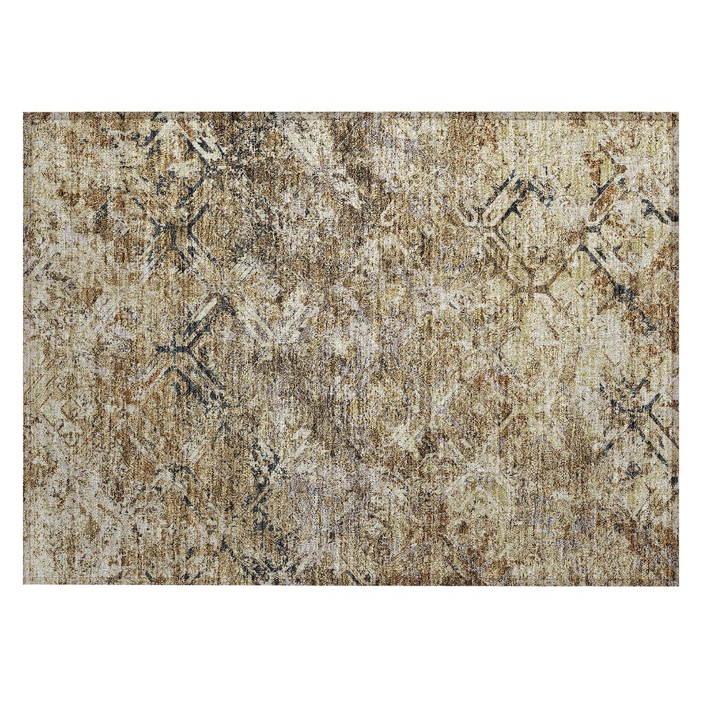 Chantille ACN768 Brown 1'8" x 2'6" Rug. Picture 1