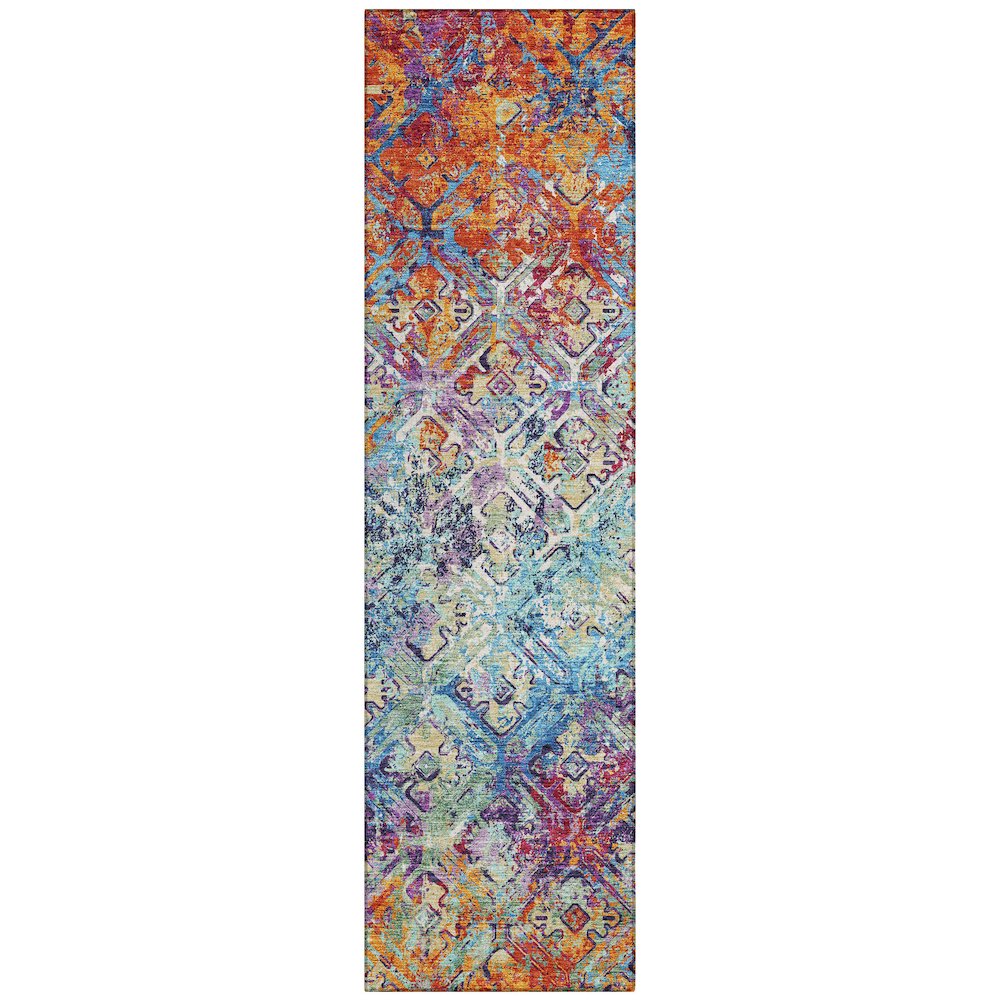 Chantille ACN768 Orange 2'3" x 7'6" Rug. Picture 1