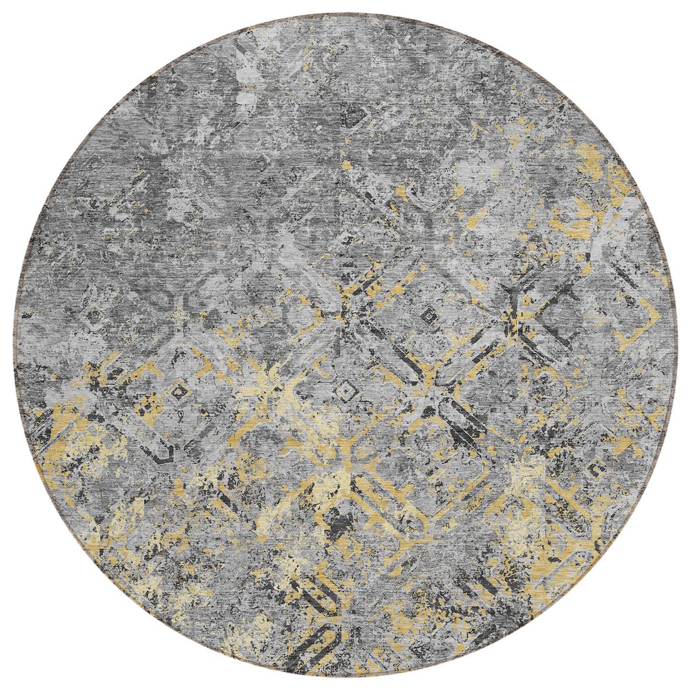Chantille ACN768 Gray 8' x 8' Rug. Picture 1