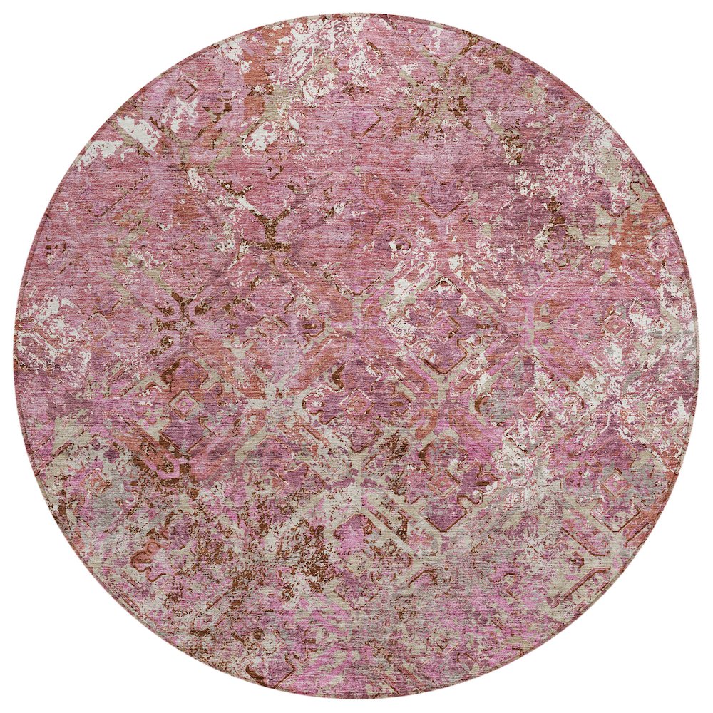 Chantille ACN768 Pink 8' x 8' Rug. Picture 1