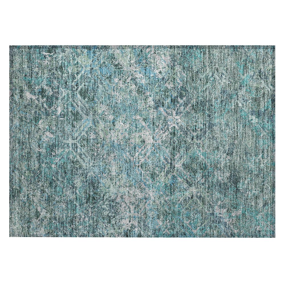 Chantille ACN768 Green 1'8" x 2'6" Rug. Picture 1