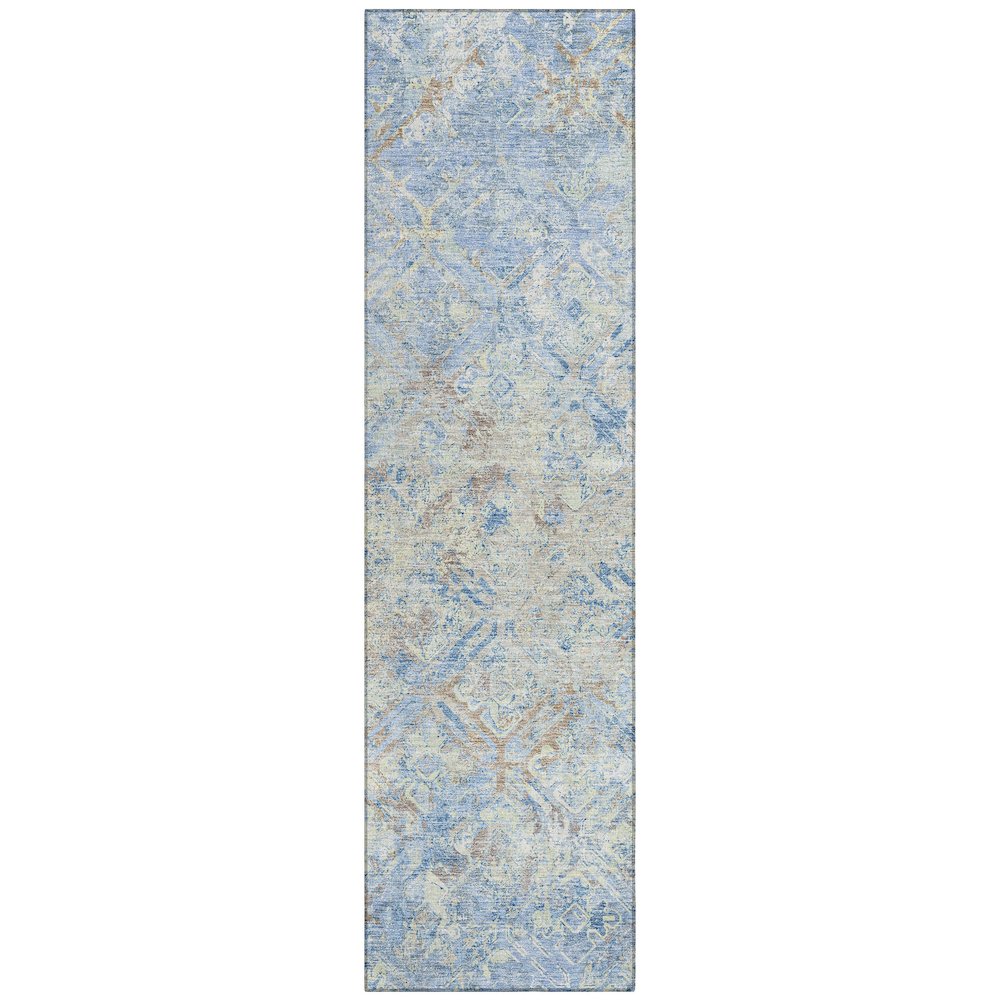 Chantille ACN768 Blue 2'3" x 7'6" Rug. Picture 1