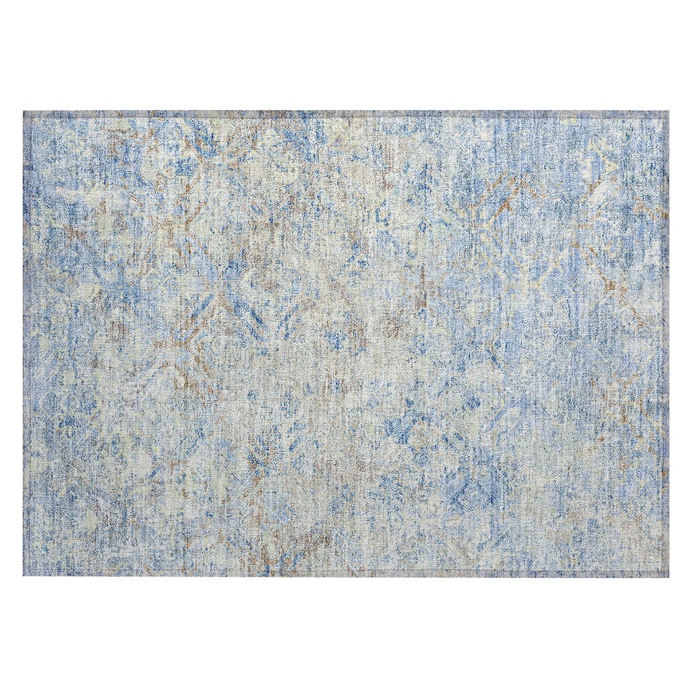 Chantille ACN768 Blue 1'8" x 2'6" Rug. Picture 1