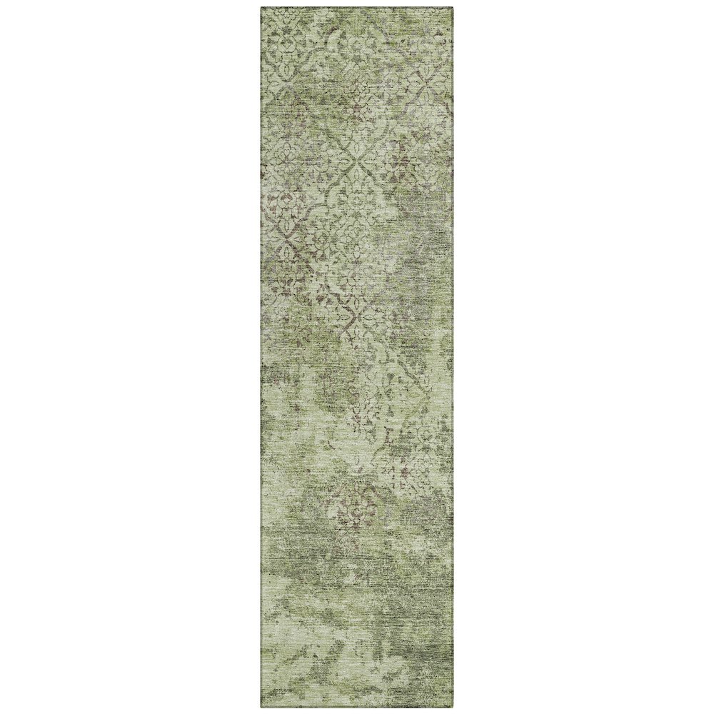 Chantille ACN769 Green 2'3" x 7'6" Rug. Picture 1