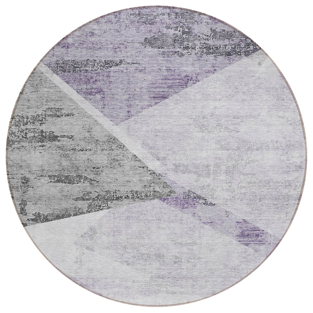 Chantille ACN770 Purple 8' x 8' Rug. Picture 1