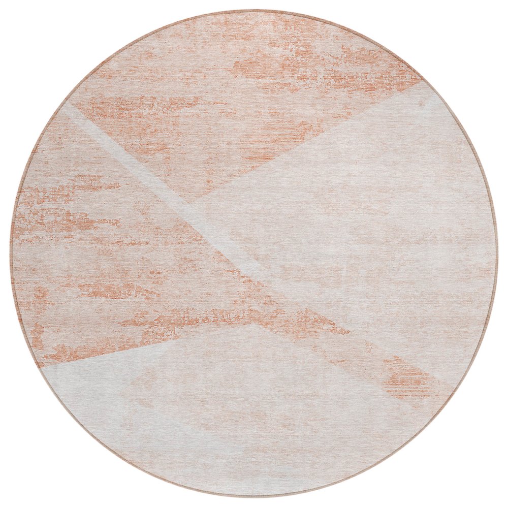 Chantille ACN770 Orange 8' x 8' Rug. Picture 1