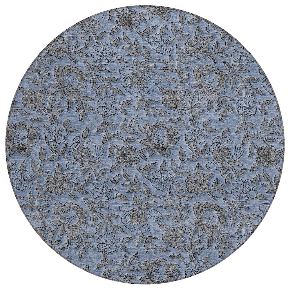 Chantille ACN771 Blue 8' x 8' Rug. Picture 1