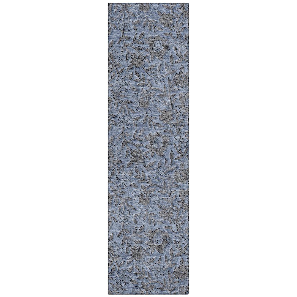 Chantille ACN771 Blue 2'3" x 7'6" Rug. Picture 1