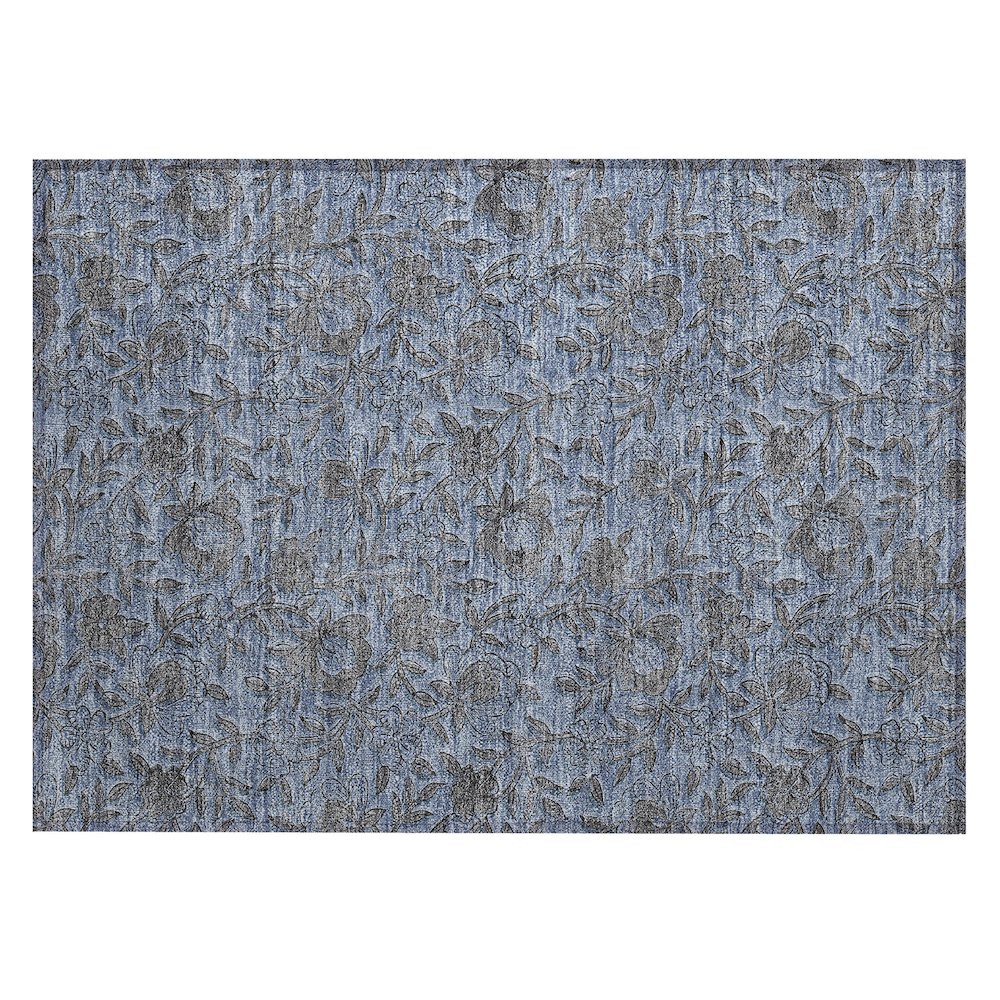Chantille ACN771 Blue 1'8" x 2'6" Rug. Picture 1