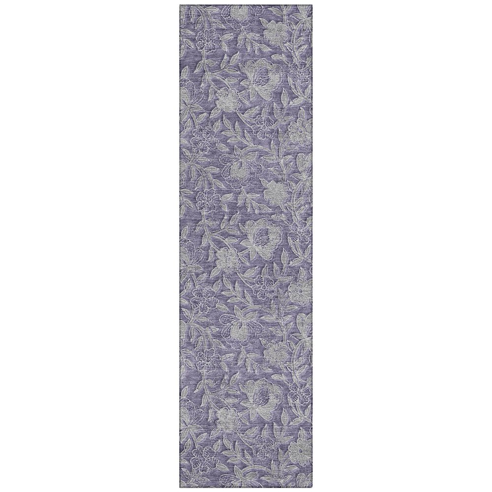 Chantille ACN771 Purple 2'3" x 7'6" Rug. Picture 1