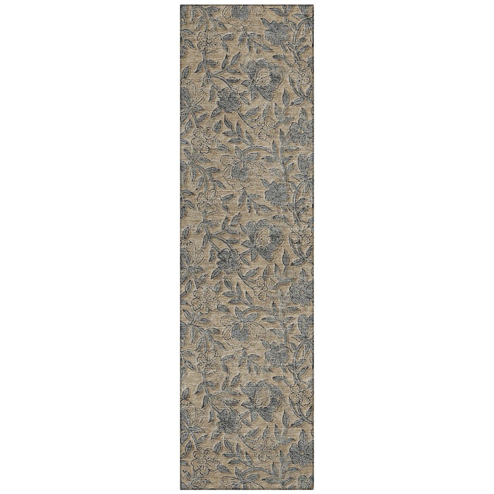 Chantille ACN771 Brown 2'3" x 7'6" Rug. Picture 1