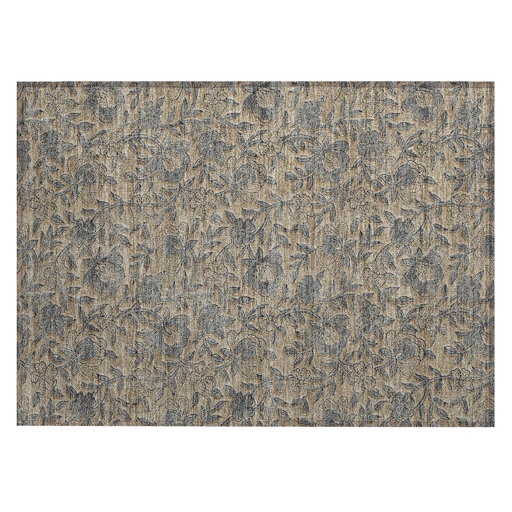 Chantille ACN771 Brown 1'8" x 2'6" Rug. Picture 1