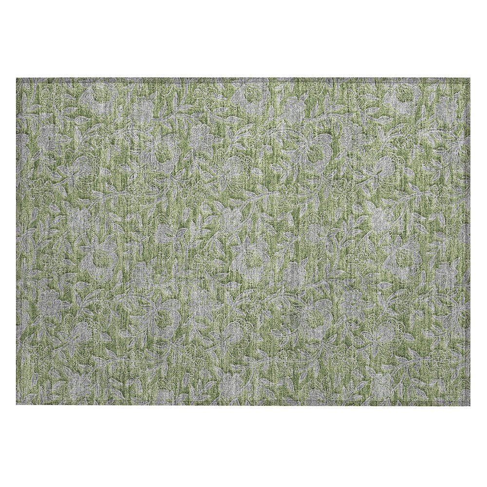 Chantille ACN771 Green 1'8" x 2'6" Rug. Picture 1