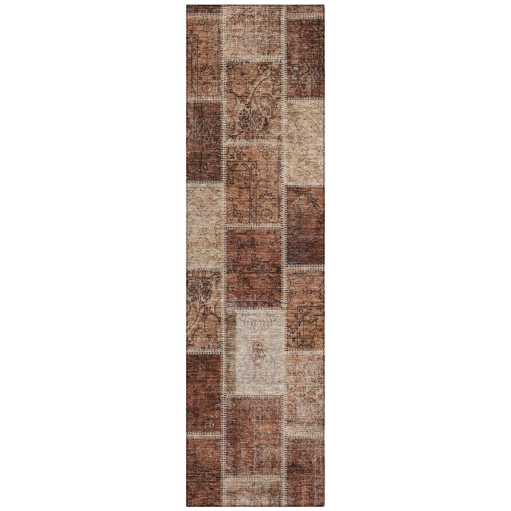 Chantille ACN772 Orange 2'3" x 7'6" Rug. Picture 1