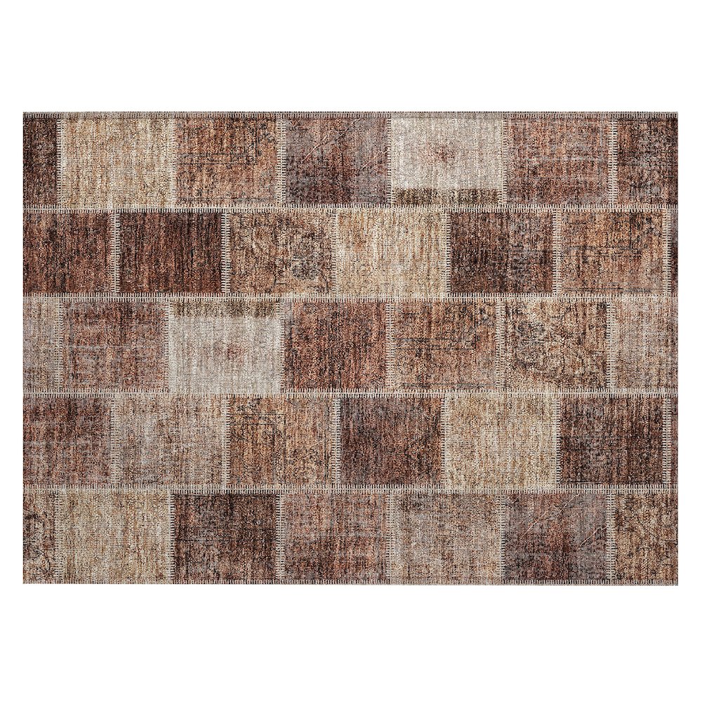 Chantille ACN772 Orange 1'8" x 2'6" Rug. Picture 1