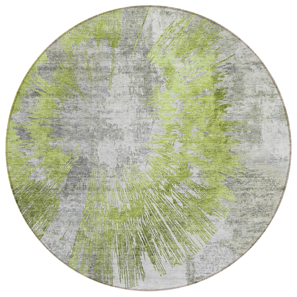 Chantille ACN773 Green 8' x 8' Rug. Picture 1