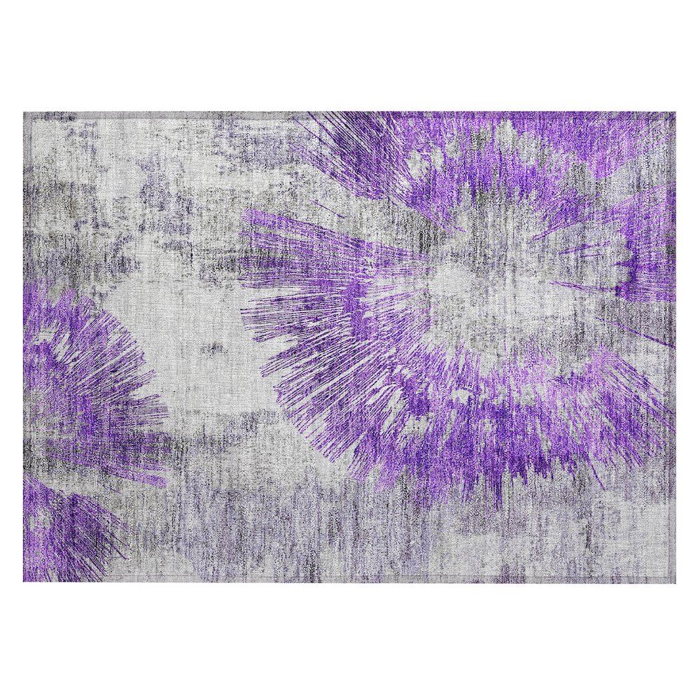 Chantille ACN773 Purple 1'8" x 2'6" Rug. Picture 1