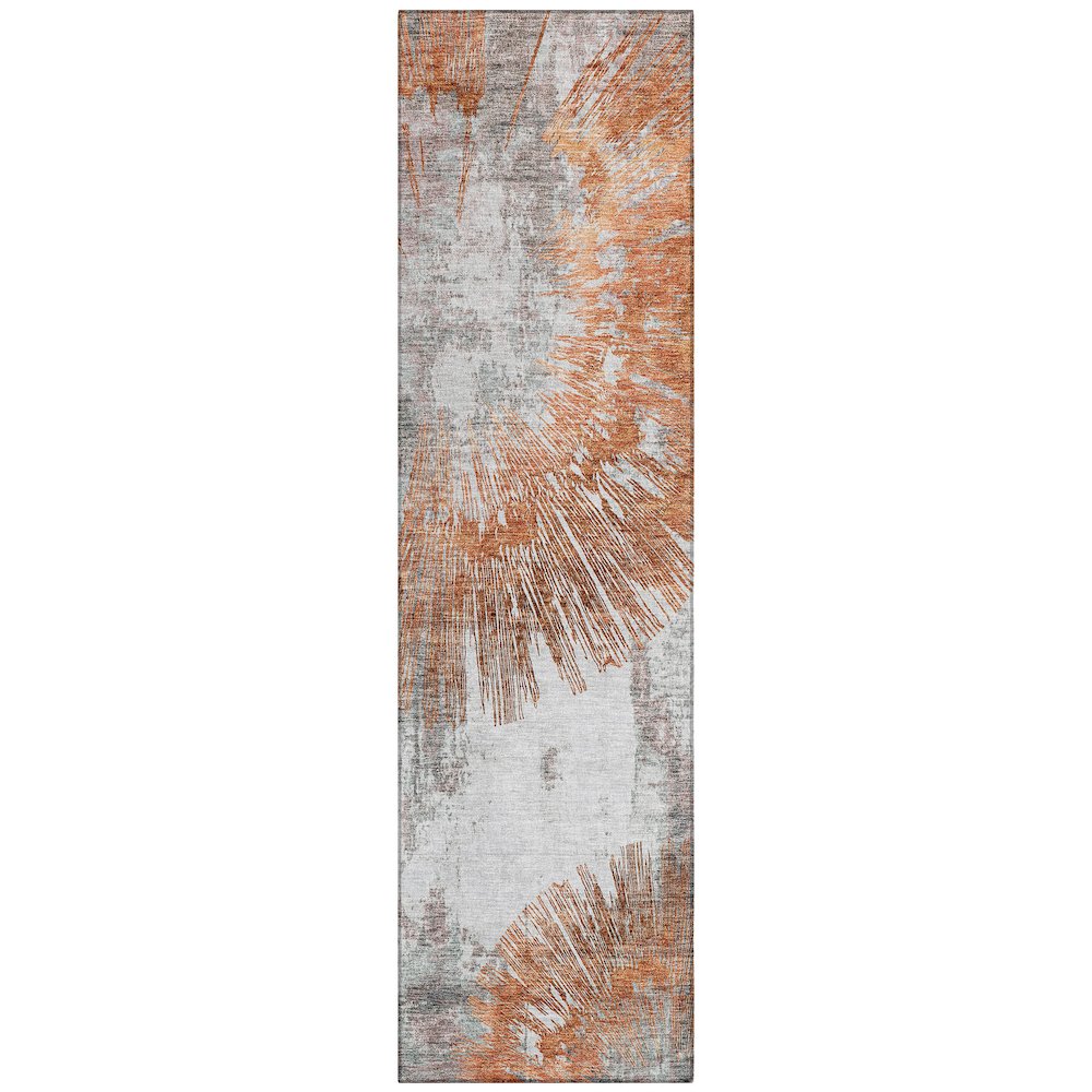 Chantille ACN773 Orange 2'3" x 7'6" Rug. Picture 1