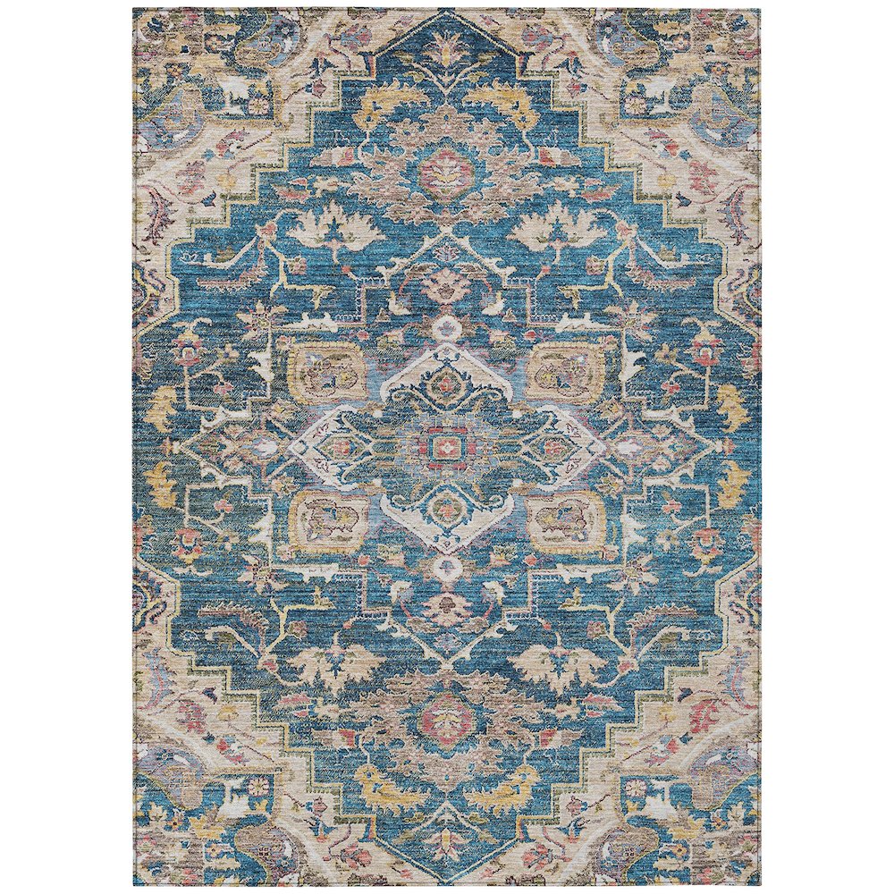 Chantille ACN774 Blue 2'6" x 3'10" Rug. Picture 1
