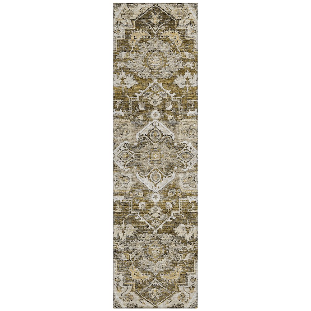 Chantille ACN774 Brown 2'3" x 7'6" Rug. Picture 1