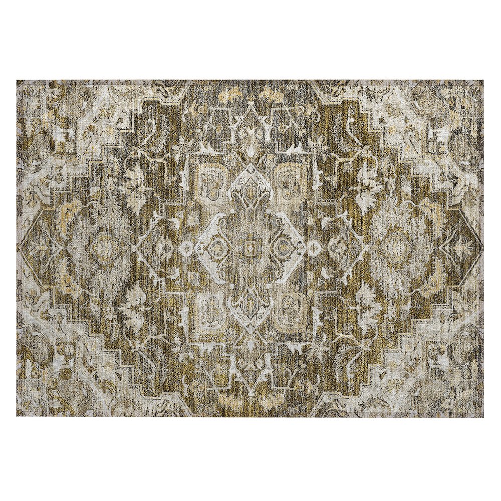 Chantille ACN774 Brown 1'8" x 2'6" Rug. Picture 1