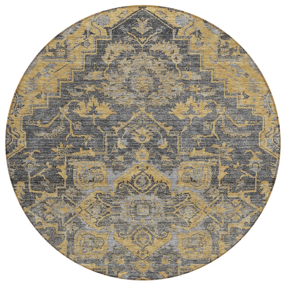Chantille ACN774 Gray 8' x 8' Rug. Picture 1