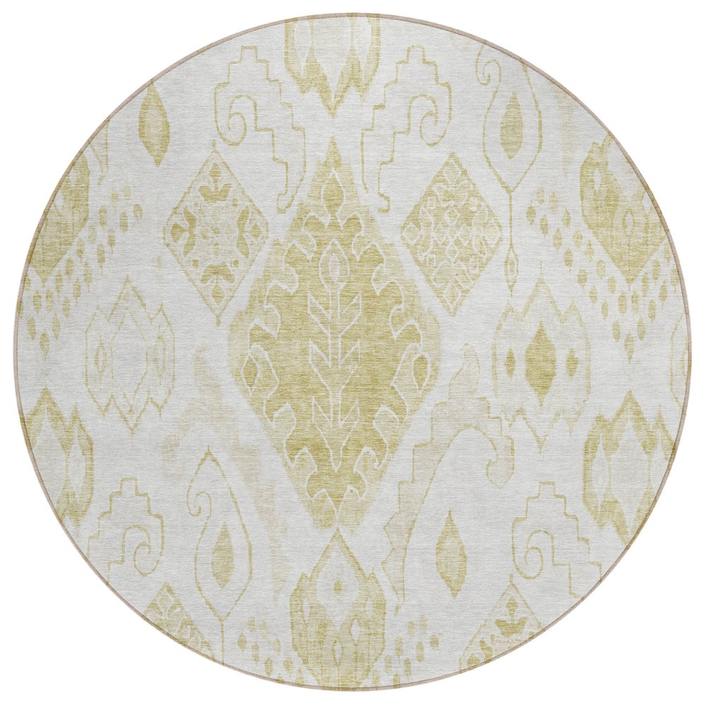 Chantille ACN776 Brown 8' x 8' Rug. Picture 1