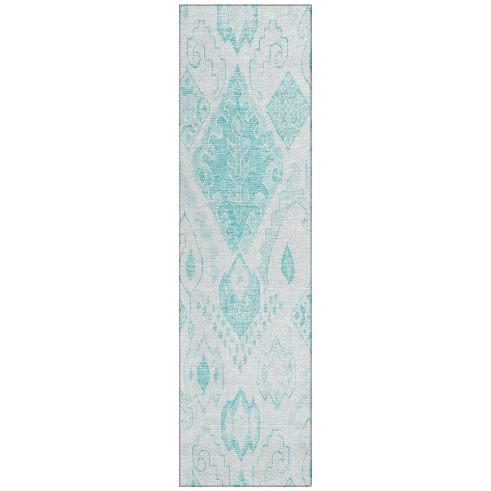 Chantille ACN776 Teal 2'3" x 7'6" Rug. Picture 1