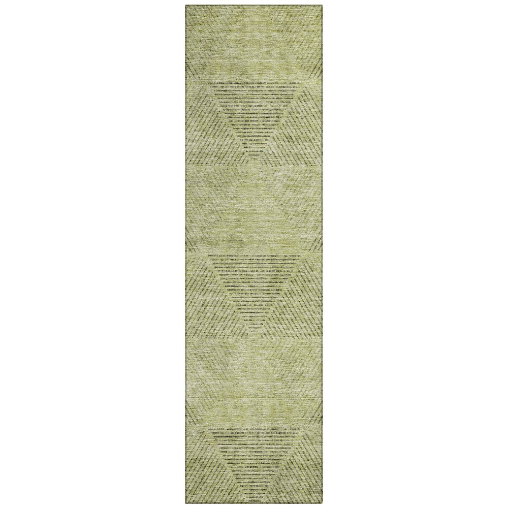 Chantille ACN777 Green 2'3" x 7'6" Rug. Picture 1