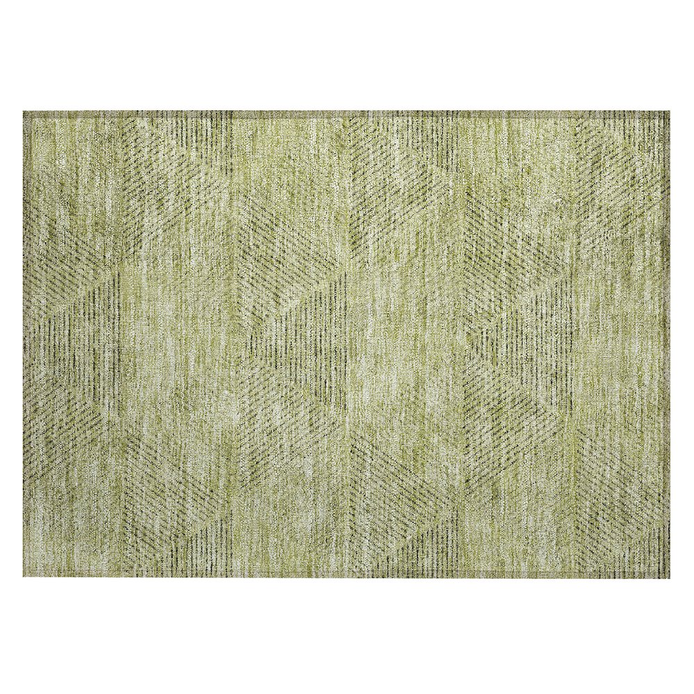 Chantille ACN777 Green 1'8" x 2'6" Rug. Picture 1