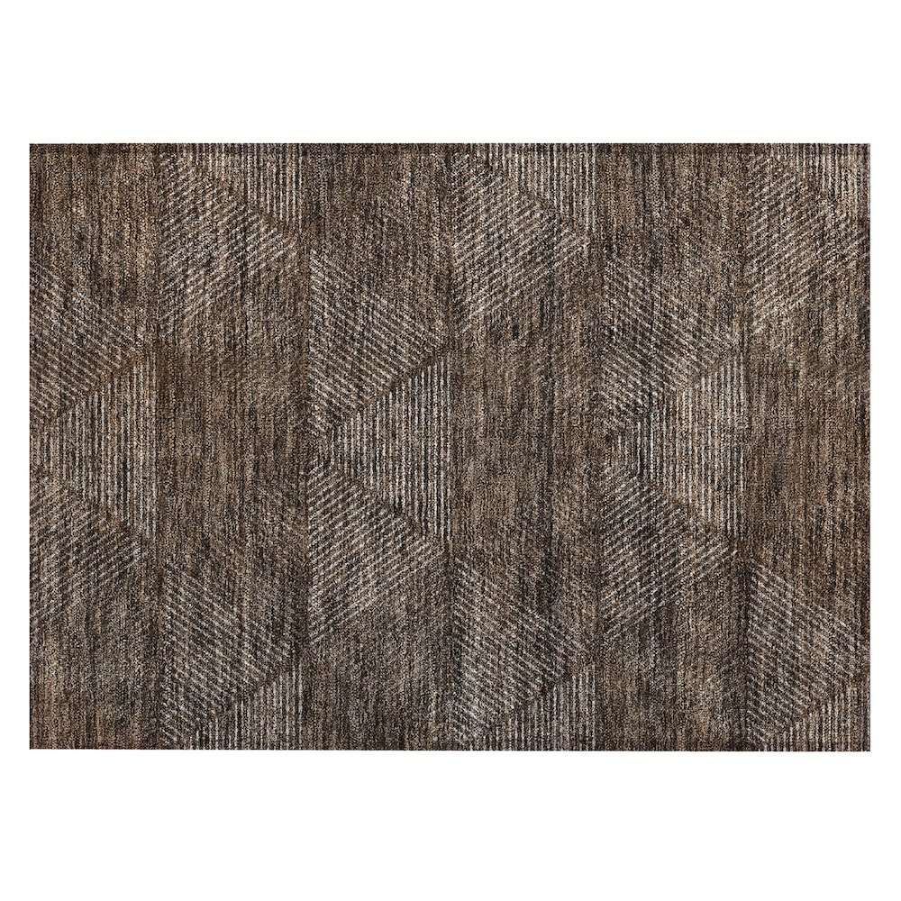 Chantille ACN777 Brown 1'8" x 2'6" Rug. Picture 1