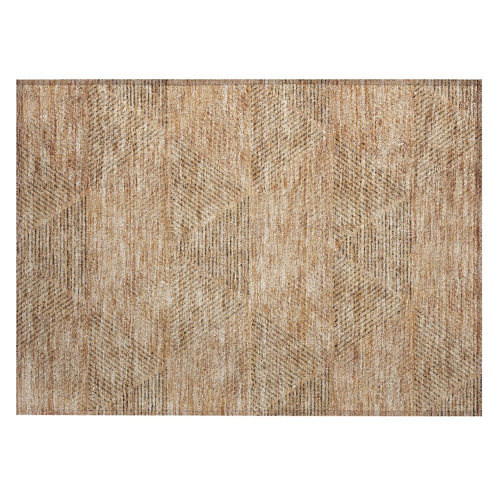 Chantille ACN777 Orange 1'8" x 2'6" Rug. Picture 1