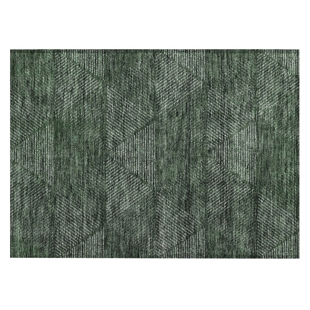 Chantille ACN777 Green 1'8" x 2'6" Rug. Picture 1