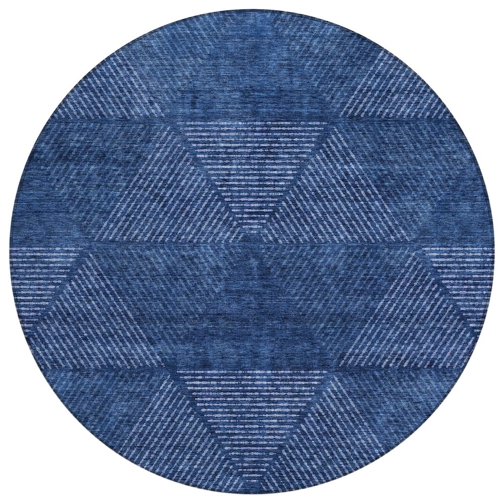 Chantille ACN777 Blue 8' x 8' Rug. Picture 1