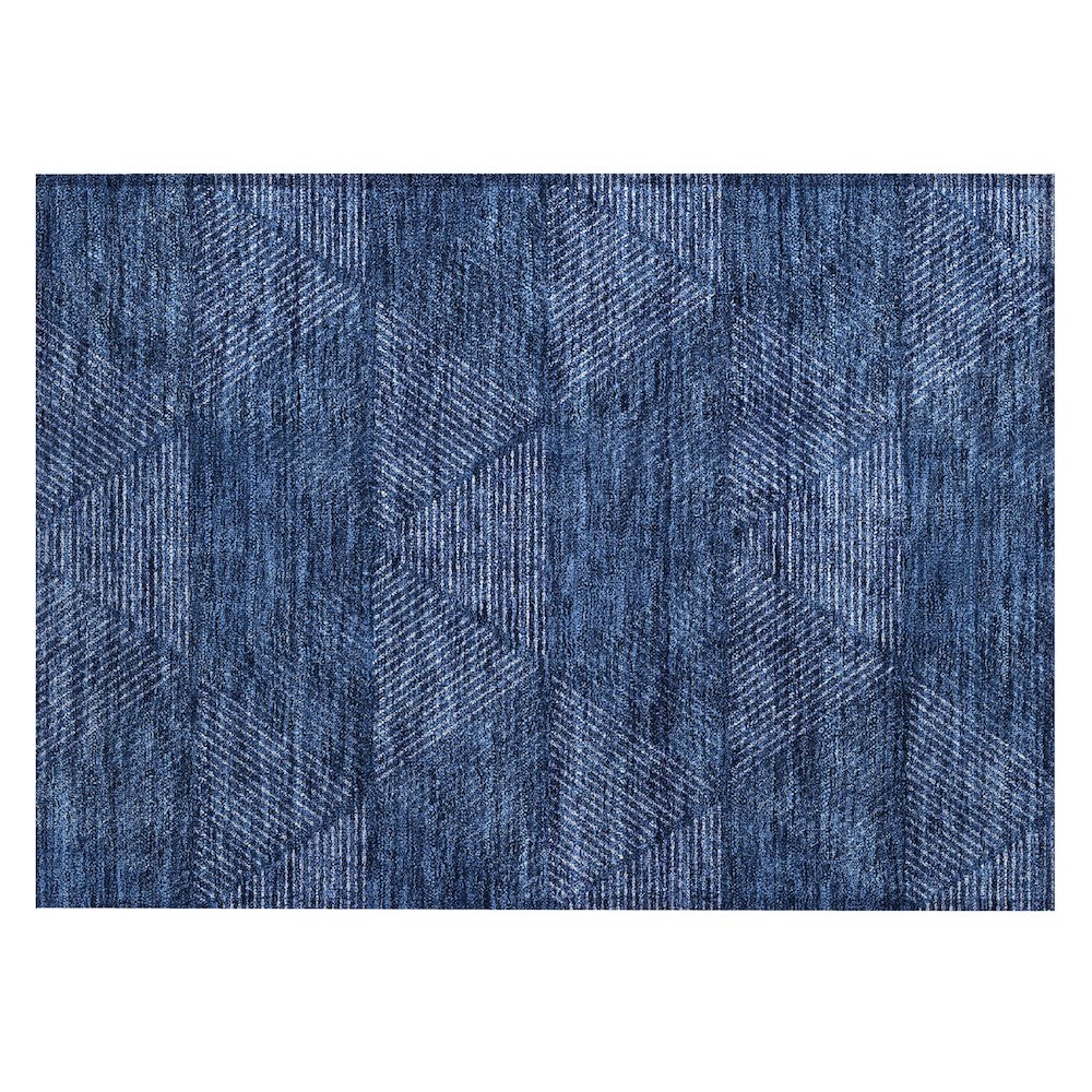 Chantille ACN777 Blue 1'8" x 2'6" Rug. Picture 1
