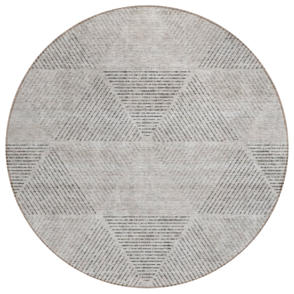 Chantille ACN777 Brown 8' x 8' Rug. Picture 1