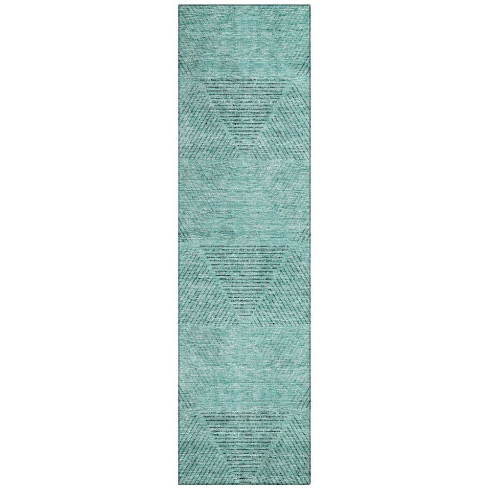 Chantille ACN777 Teal 2'3" x 7'6" Rug. Picture 1