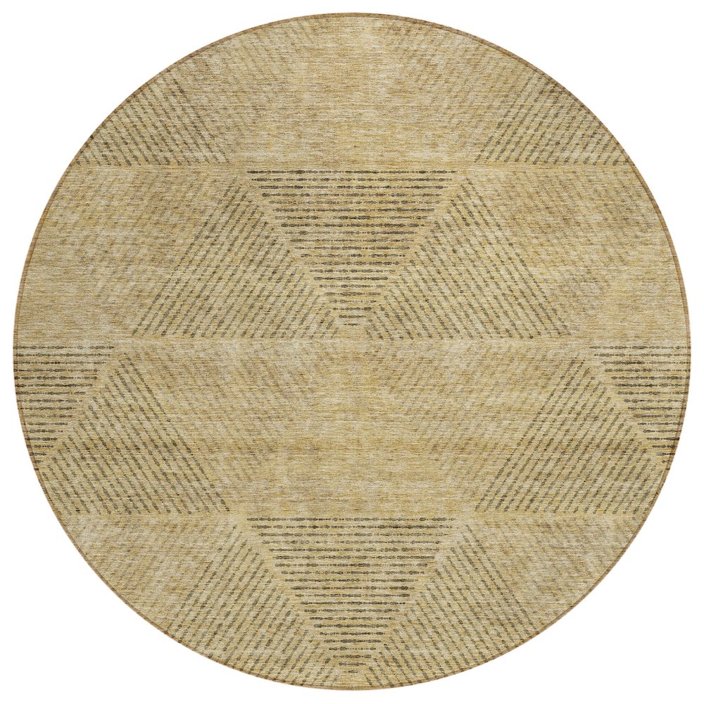 Chantille ACN777 Gold 8' x 8' Rug. Picture 1