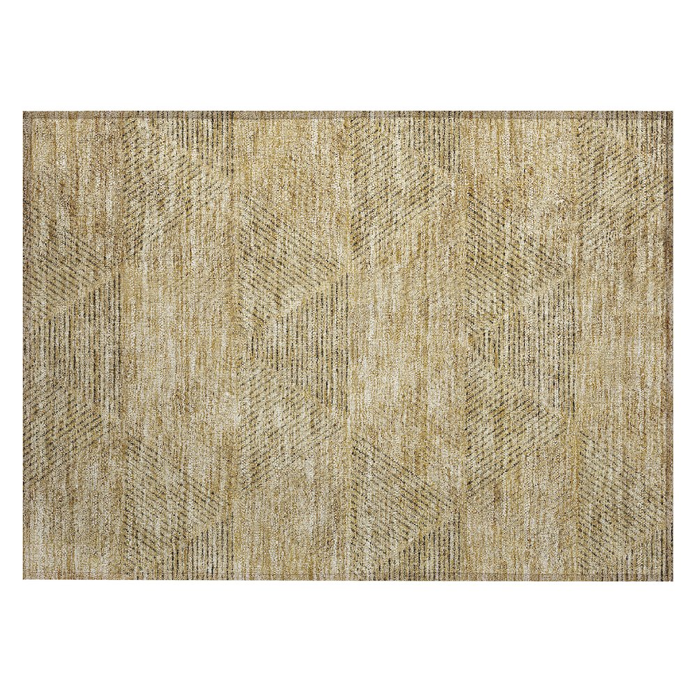 Chantille ACN777 Gold 1'8" x 2'6" Rug. Picture 1