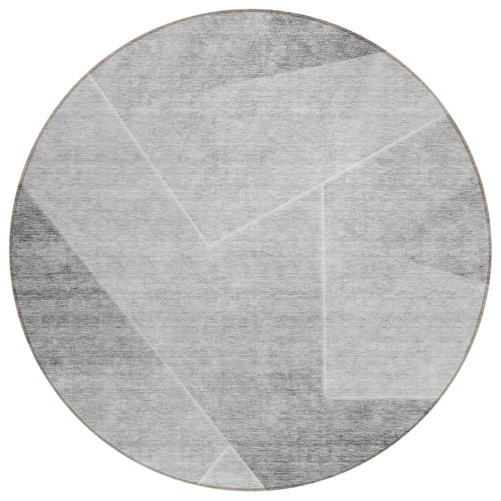 Chantille ACN779 Gray 8' x 8' Rug. Picture 1