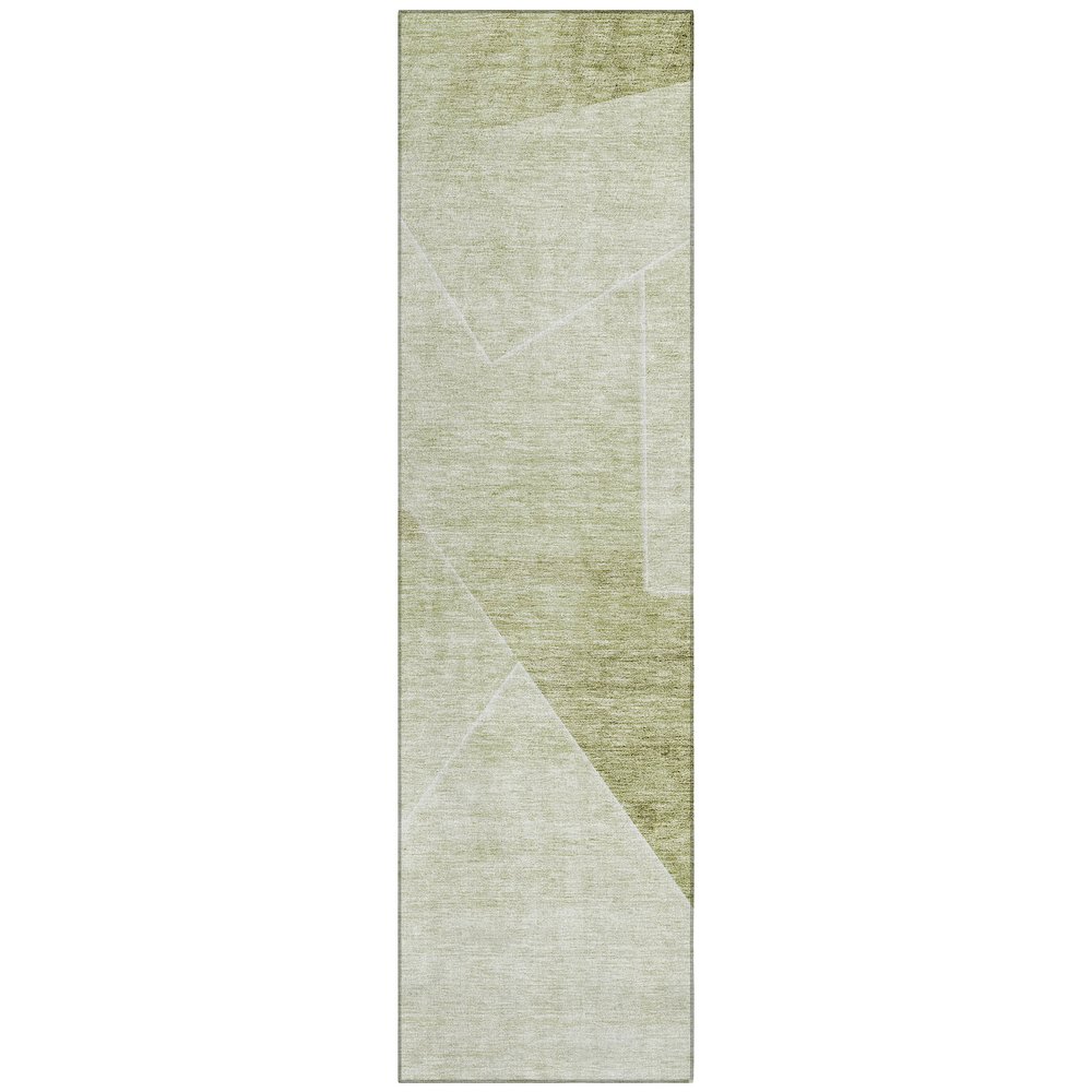 Chantille ACN779 Green 2'3" x 7'6" Rug. Picture 1