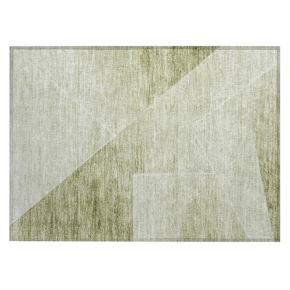 Chantille ACN779 Green 1'8" x 2'6" Rug. Picture 1
