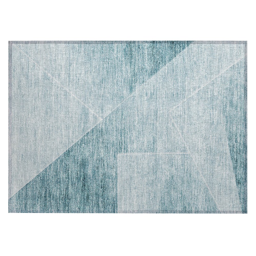 Chantille ACN779 Teal 1'8" x 2'6" Rug. Picture 1
