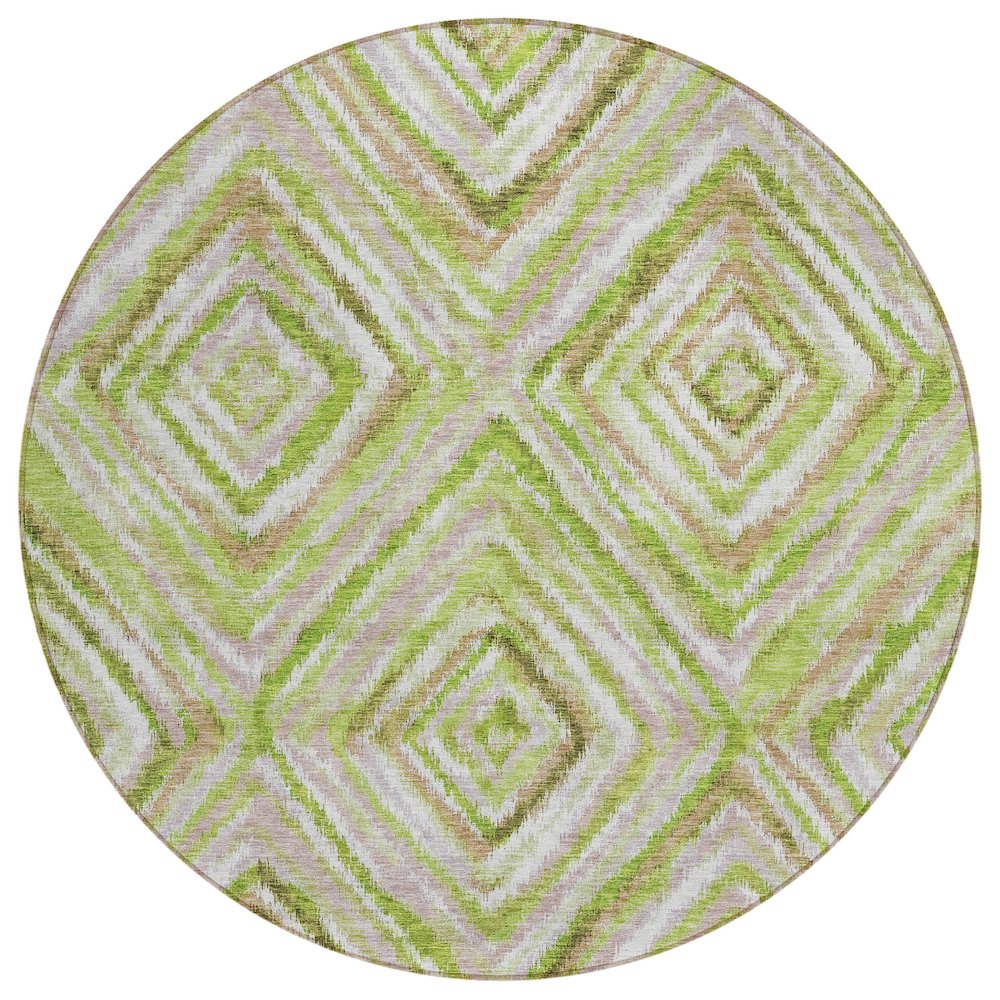 Chantille ACN780 Green 8' x 8' Rug. Picture 1