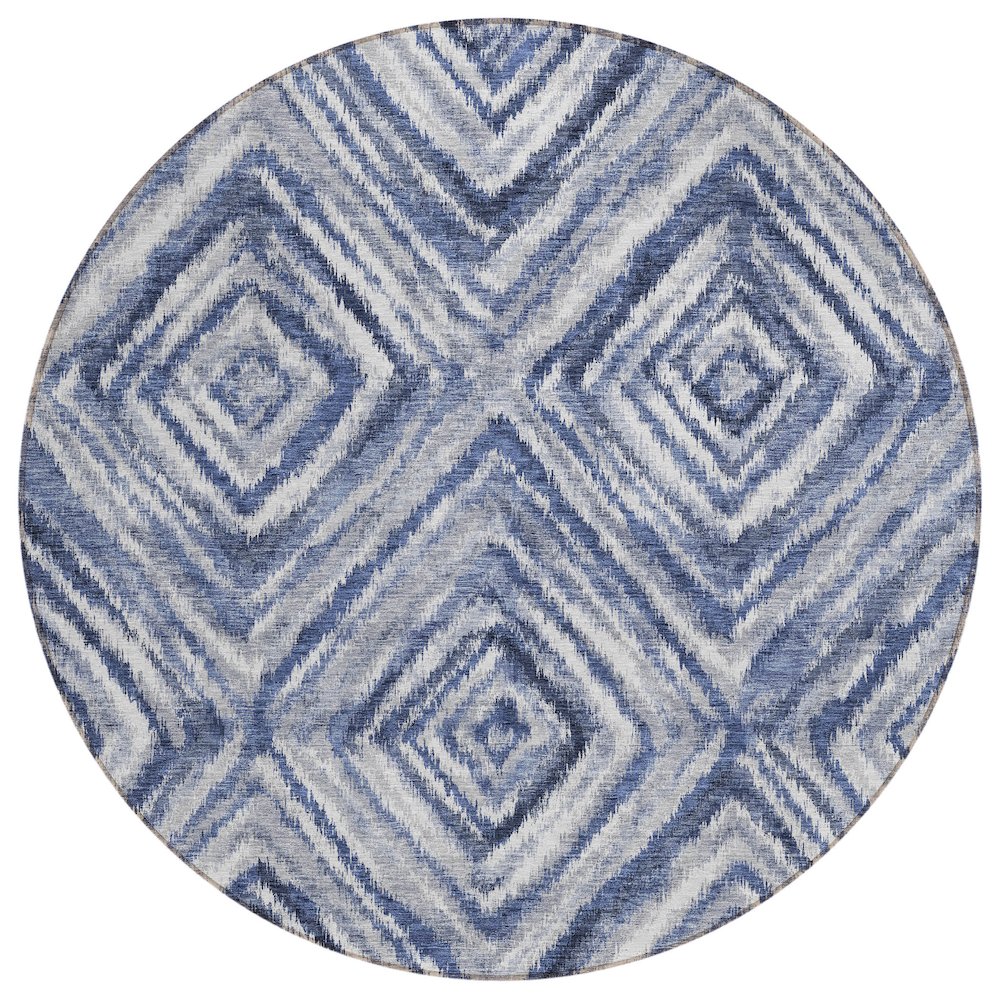 Chantille ACN781 Blue 8' x 8' Rug. Picture 1