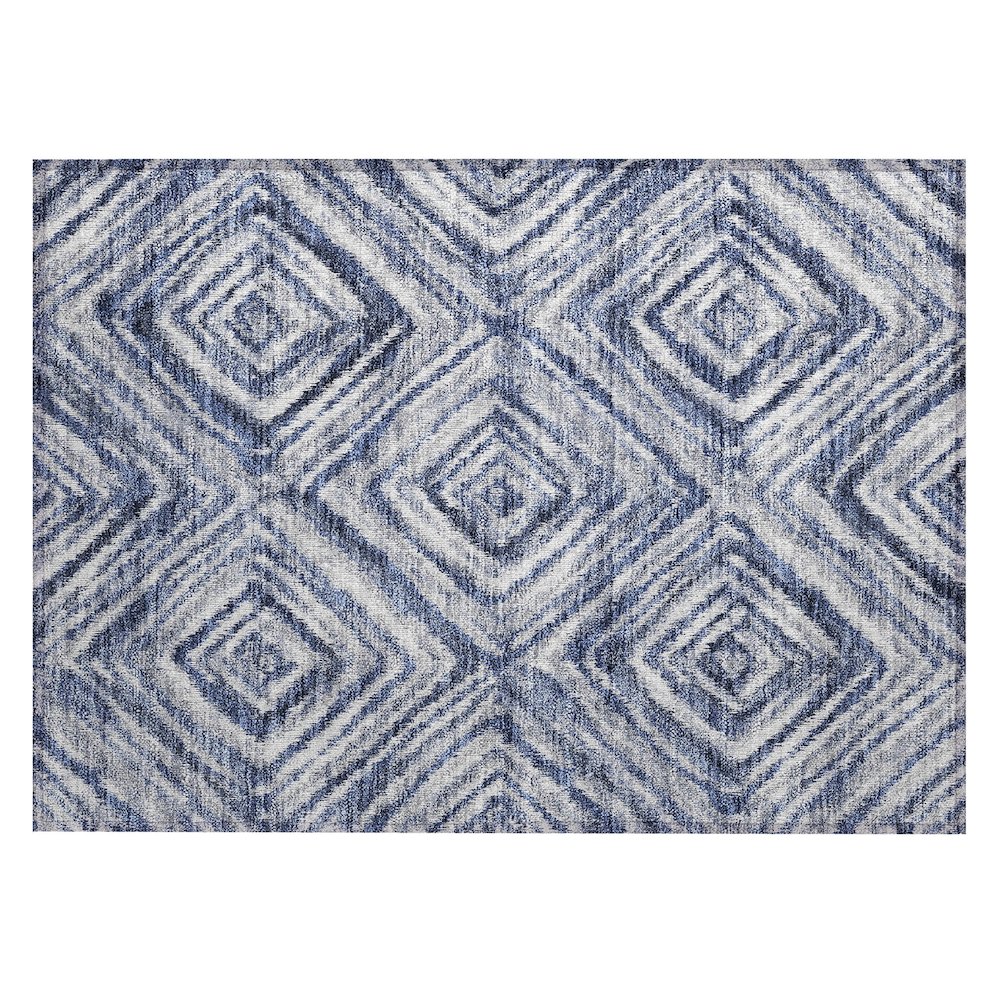 Chantille ACN781 Blue 1'8" x 2'6" Rug. Picture 1