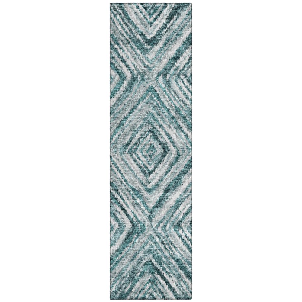 Chantille ACN781 Teal 2'3" x 7'6" Rug. Picture 1