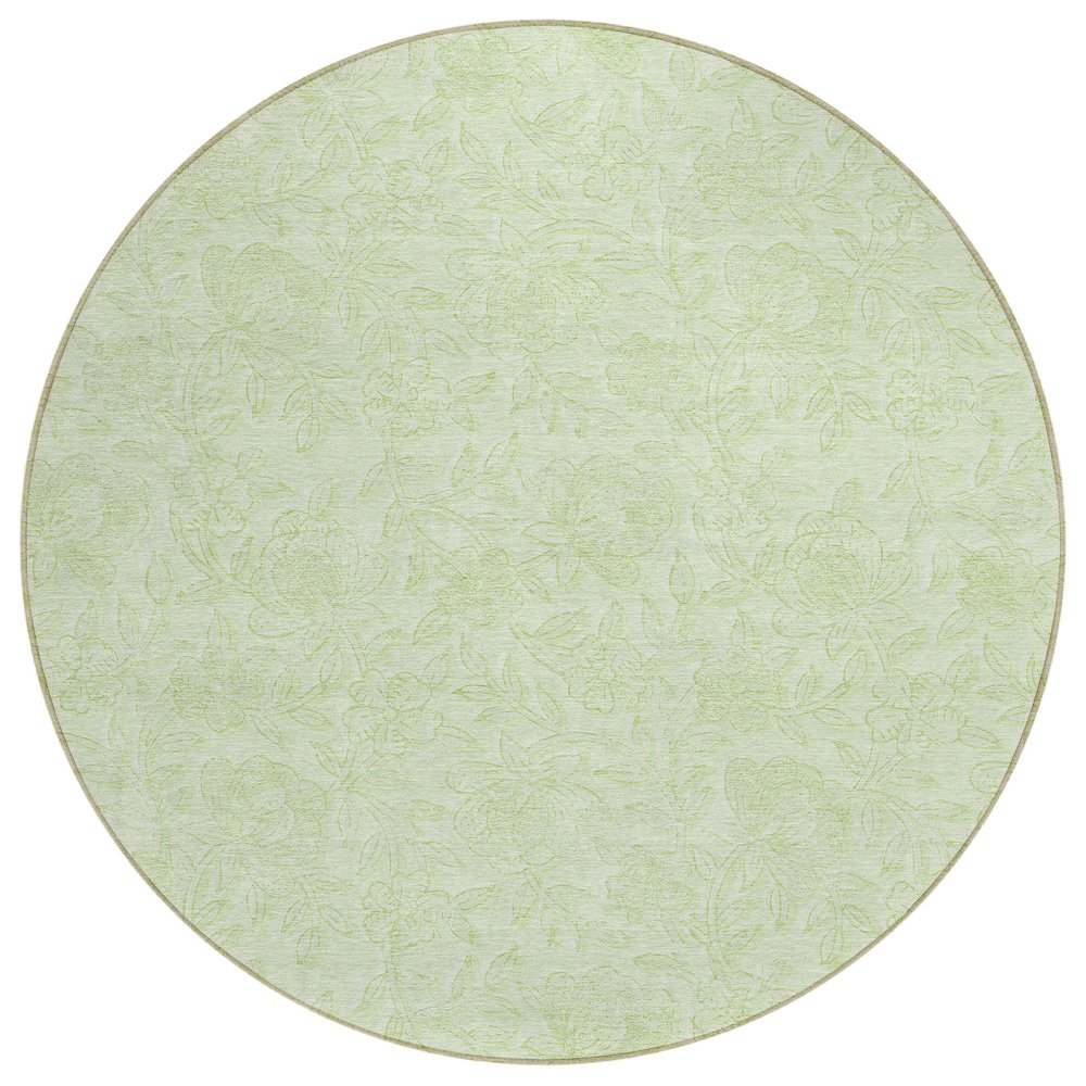 Chantille ACN782 Green 8' x 8' Rug. Picture 1